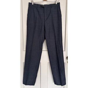 Men’s Hugo Boss Blue Lightweight Pinstripe Pants 33”